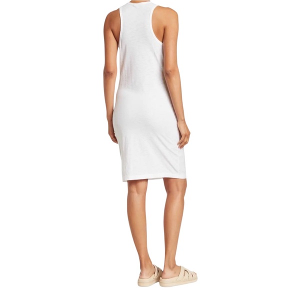 JAMES PERSE Scoop Back Tank Dress White and Black Size 2 and 0 - Picture 3 of 6